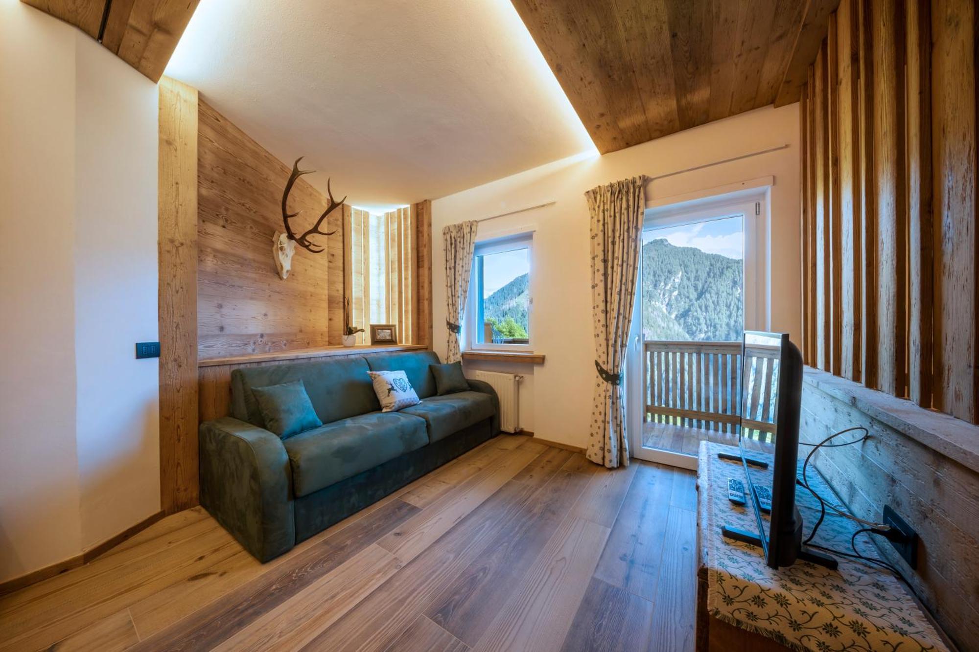 Appartement Garnì Cèsa dele Angele à Colle Santa Lucia Extérieur photo